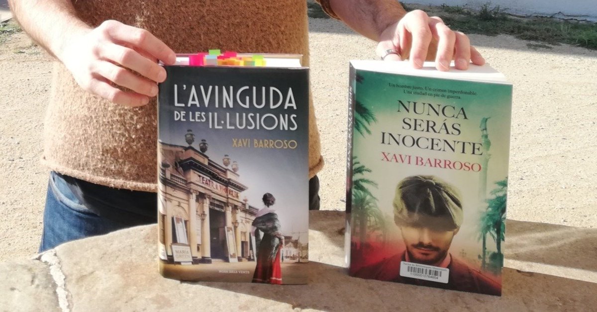 bibcaoliveres's tweet photo. Club de lectura amb la visita de l'autor, Xavi Barroso 🤩
Vam parlar sobre la seva novel·la "L'Avinguda de les il·lusions" i tenim moltes ganes de llegir la segona "Nunca serás inocente"
#Clubdelectura #Visitadelautor #AutorLocal #XaviBarroso @bibliotequescat @bibliotequesXBM https://t.co/uf0e2UWjGM