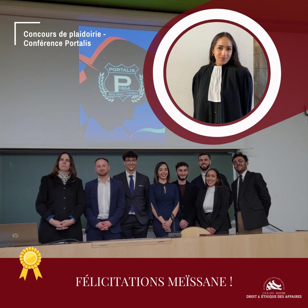 Master Droit et Éthique des Affaires tweet media