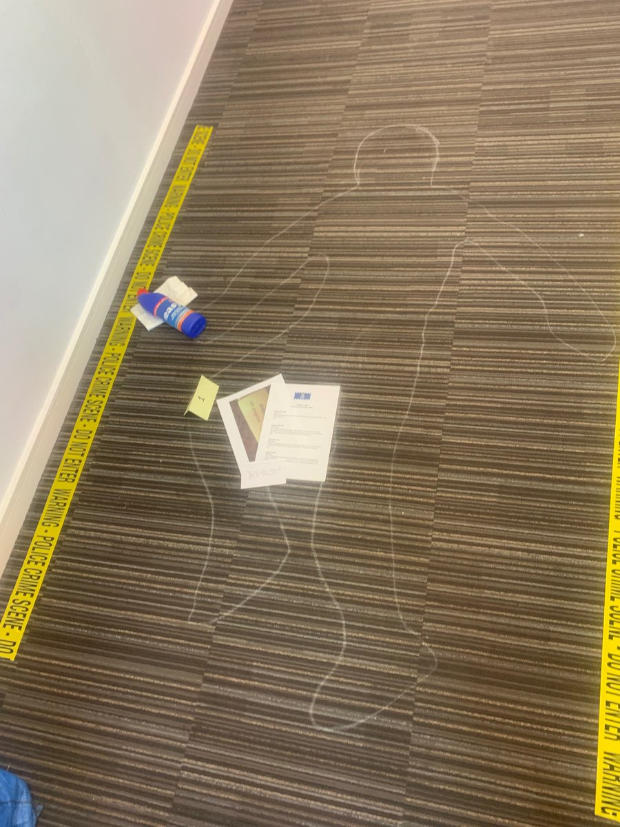 StAnnes_English's tweet photo. The plot thickens… Mystery shrouds St Anne’s English Department. @CranmerTrust @StAnnesAcademy https://t.co/H7X6h4rA2A