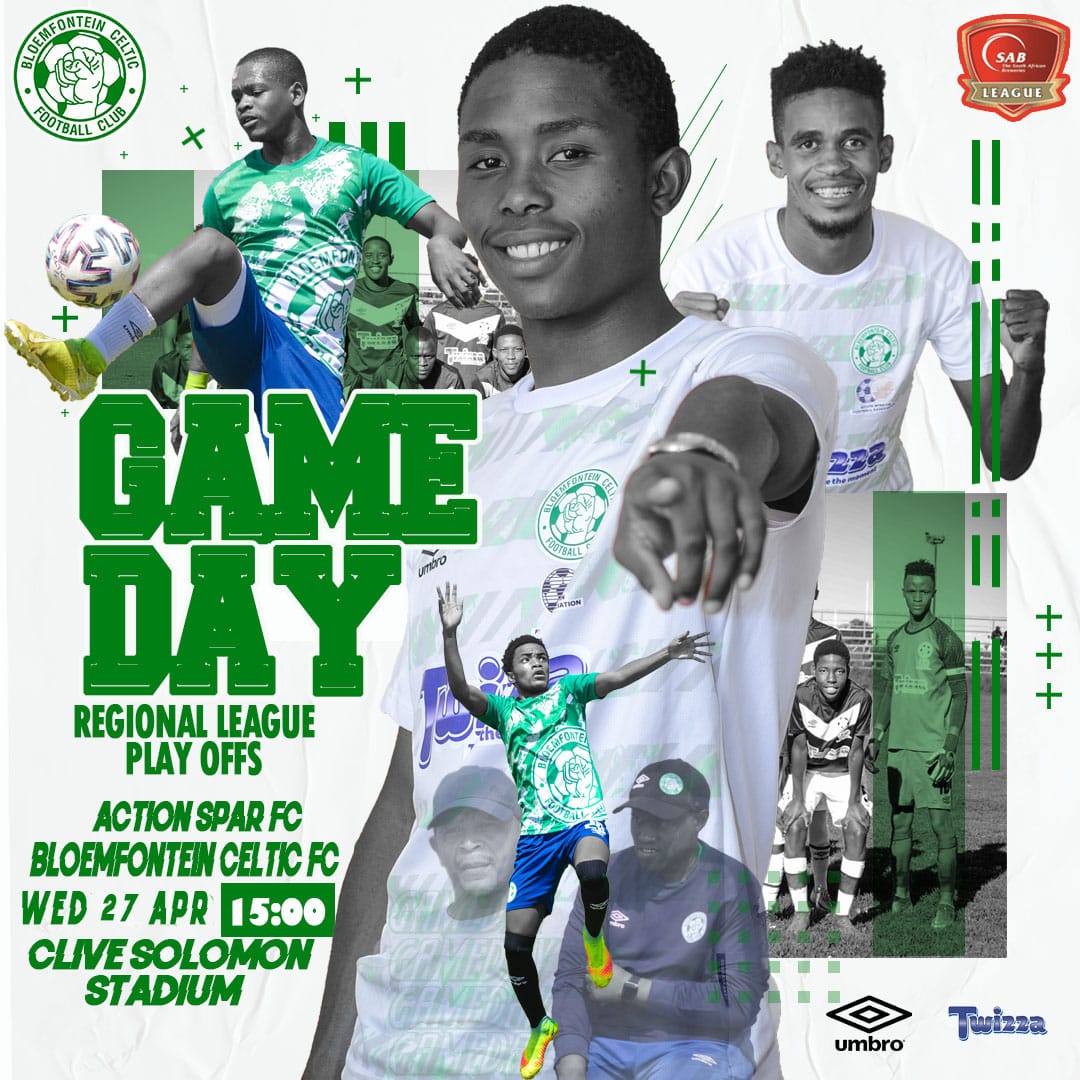Celtic_Youth's tweet photo. π¨MATCHDAYπ¨
Positional play offs.... Last dance πβͺπππ₯π₯
π SAB LEAGUE
π Action Spar fc
π 22 April 2022
β²οΈ 15h00
ποΈ Clive Solomon
#LoveSiwelele
#SiwelelesaMasele
#SABLeague https://t.co/3DKN7uBFr7