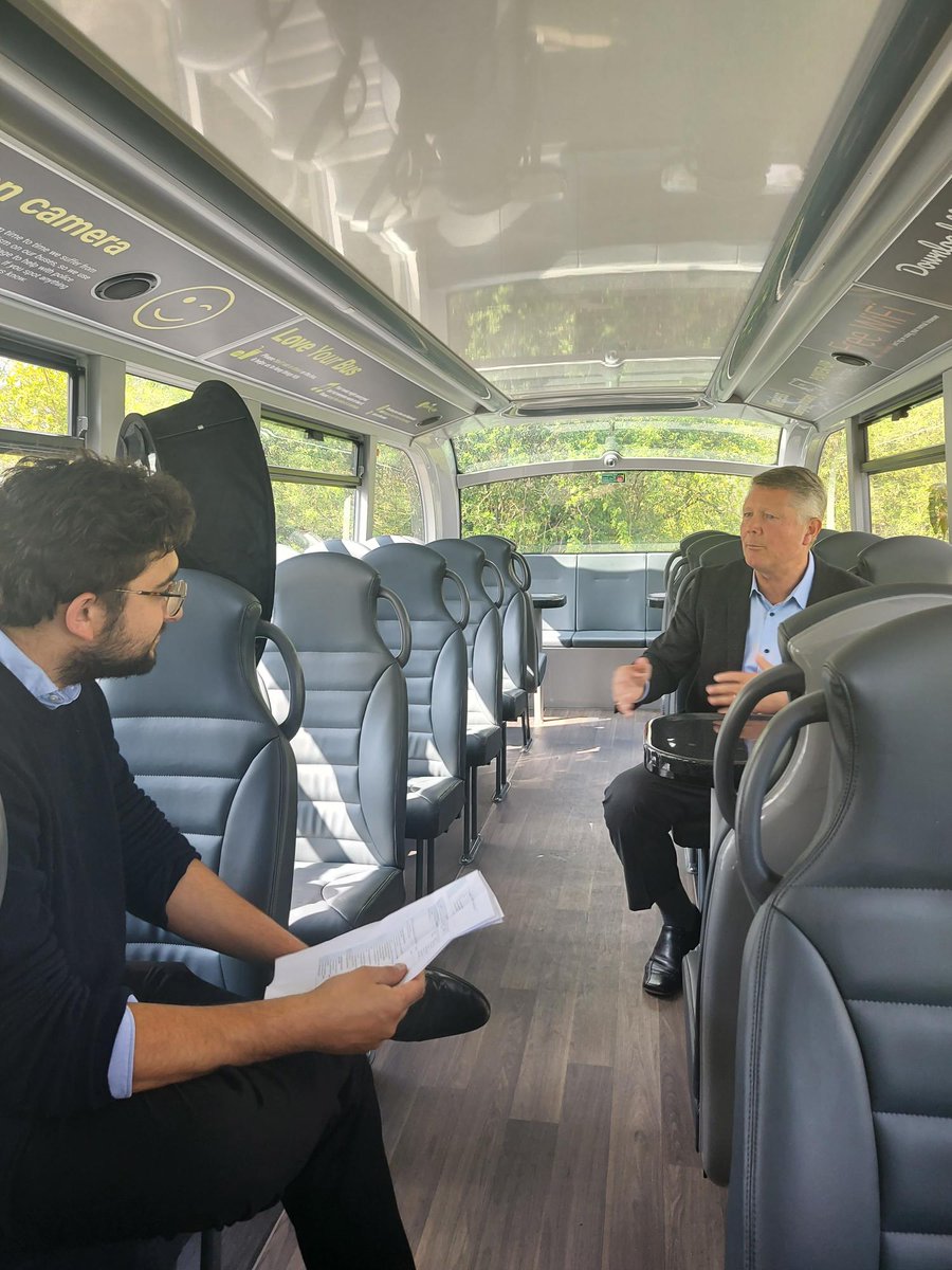 Ticketer_UK's tweet photo. Here's a sneak peek of something very exciting that we got up to yesterday on the @BPL_Transport #TicketerBus! Watch this space... ๐ฝ๏ธ๐บ https://t.co/qhqHRpmOfP