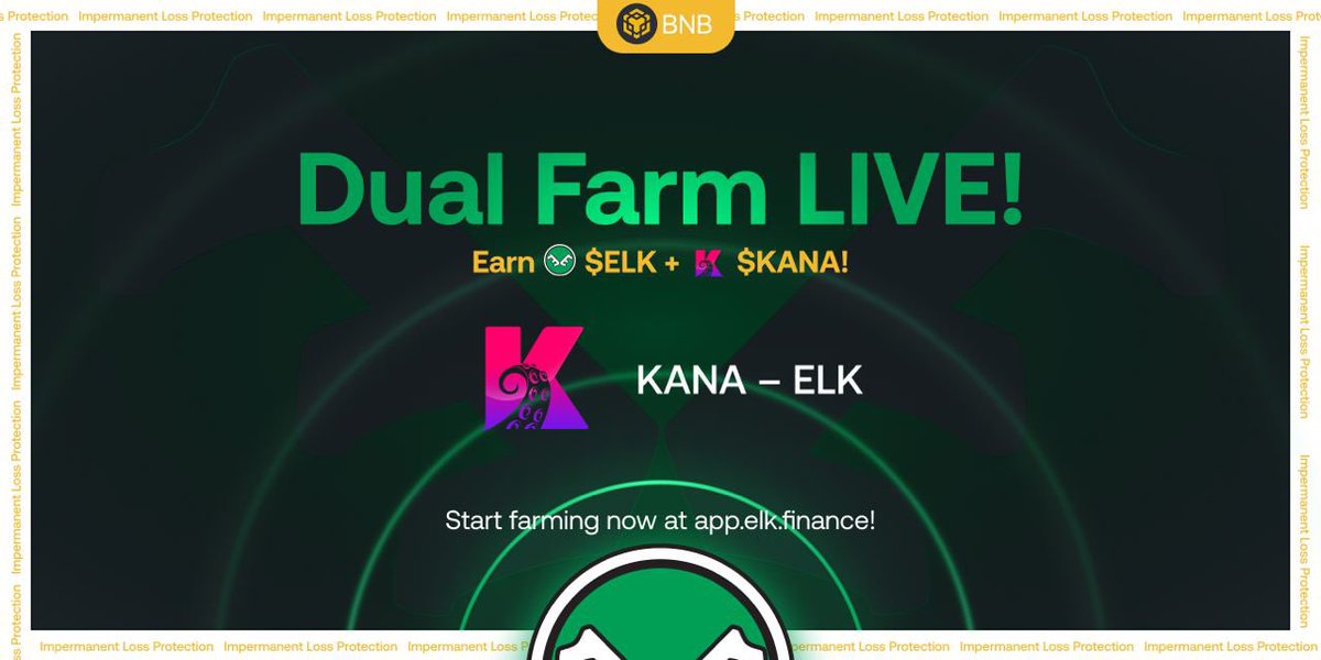 Kanaloa Network🔺️ (@kanaloanetwork) on Twitter photo Looking to stack up on $KANA?
During the testing period of our #Diamondtoken generator we boosted our <a href="/elk_finance/">Elk Finance</a> LP Pool! 😍
find the Pool here:
app.elk.finance/#/farms/0x0328…
#farming #crypto #defi #Liquidity Looking to stack up on $KANA?
During the testing period of our #Diamondtoken generator we boosted our <a href="/elk_finance/">Elk Finance</a> LP Pool! 😍
find the Pool here:
app.elk.finance/#/farms/0x0328…
#farming #crypto #defi #Liquidity