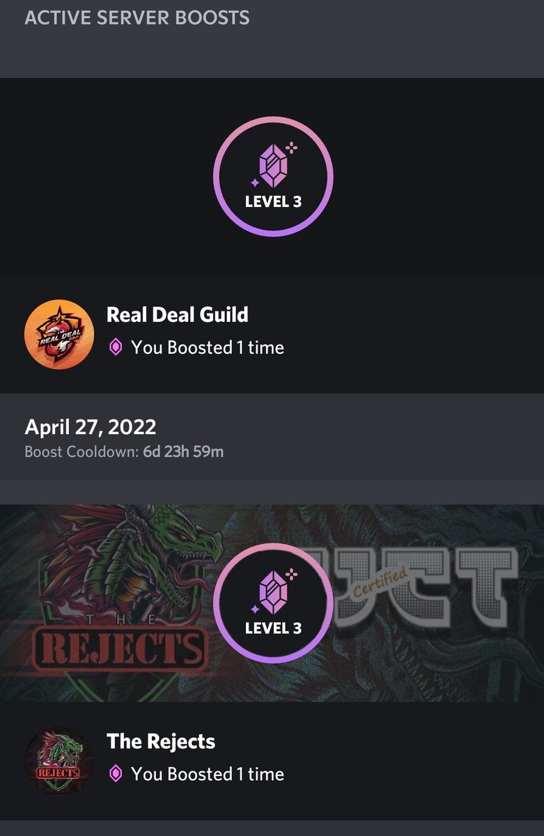 dAlexander27_'s tweet photo. And so i boosted my loving Guilds @realdealguild @GuildRejects
#realdeal #rdg #nft #supportnft #TAGlife #TAGnft #TAGnation #REJECTS #RJCT #P2E https://t.co/ahhIe1faCk