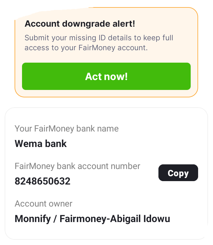ABG4sure's tweet photo. Who will send money to my FAIRMONEY account bayi ooo.
#FairSaveXTacha
DOWNLOAD FAIRMONEY https://t.co/ywCyiwajaA