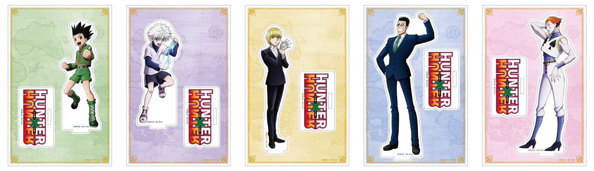 ハンターハンター HUNTER × HUNTER DVD ジャケット 缶バッジ