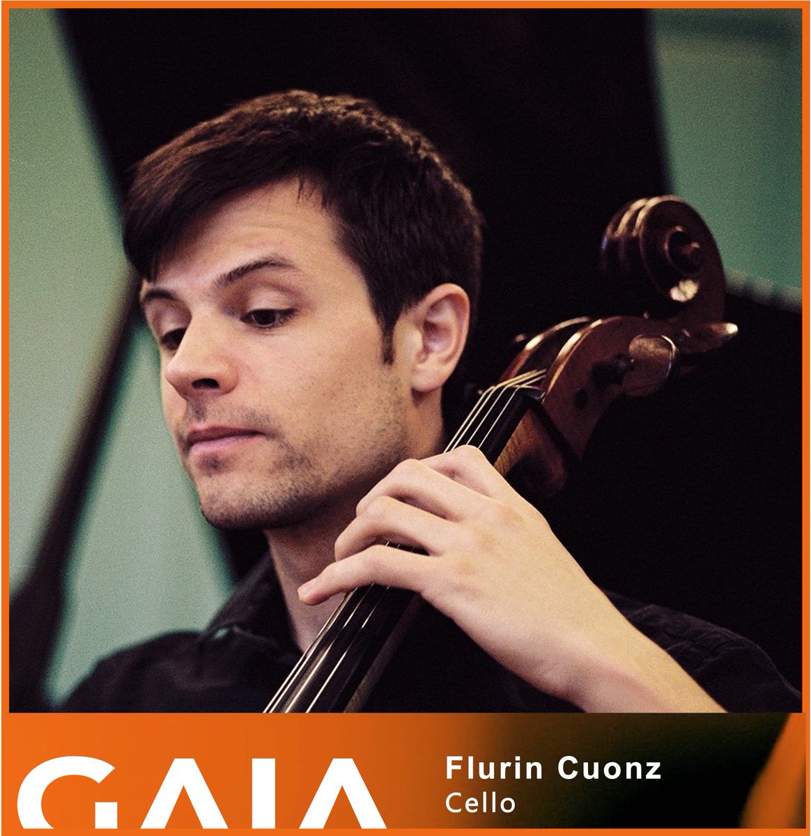 Cellist Flurin Cuonz is a passionate chamber musician and has been performing internationally with the Trio Rafale since 2008. We welcome him to the GAIA Music Festival for the first time.