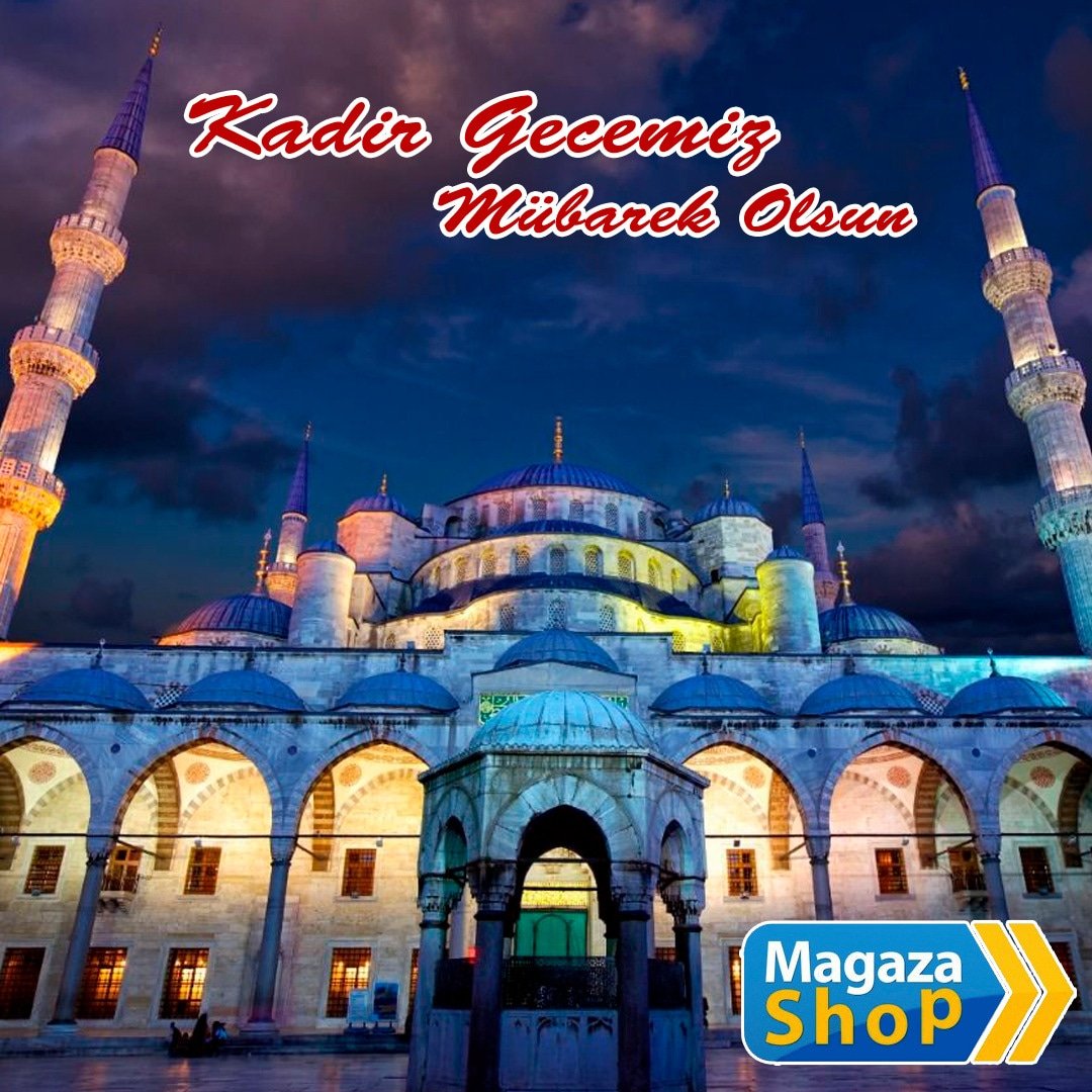 1000 Aydan Daha Hayırlı Ramazan-ı Şerif'in Bitişi Habercisi Kadir Gecemiz Mübarek Olsun 🤲 Rabb'im Hayırlı bir ömür nasip etsin inşallah 🤲
