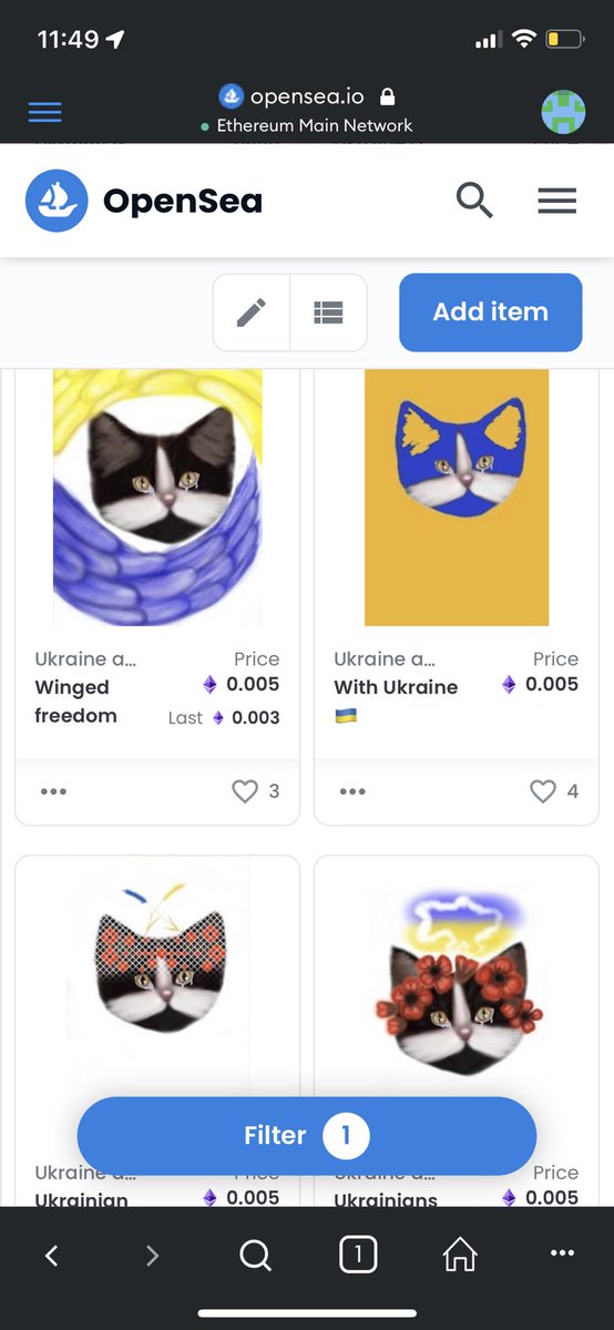 FinDVT's tweet image. we are grateful to everyone who buys our work, you are our support!
#ukraine #nft #NFTGiveaway #NFTCommunity #NFTs #NFTdrops #HelpUkraineWithCrypto