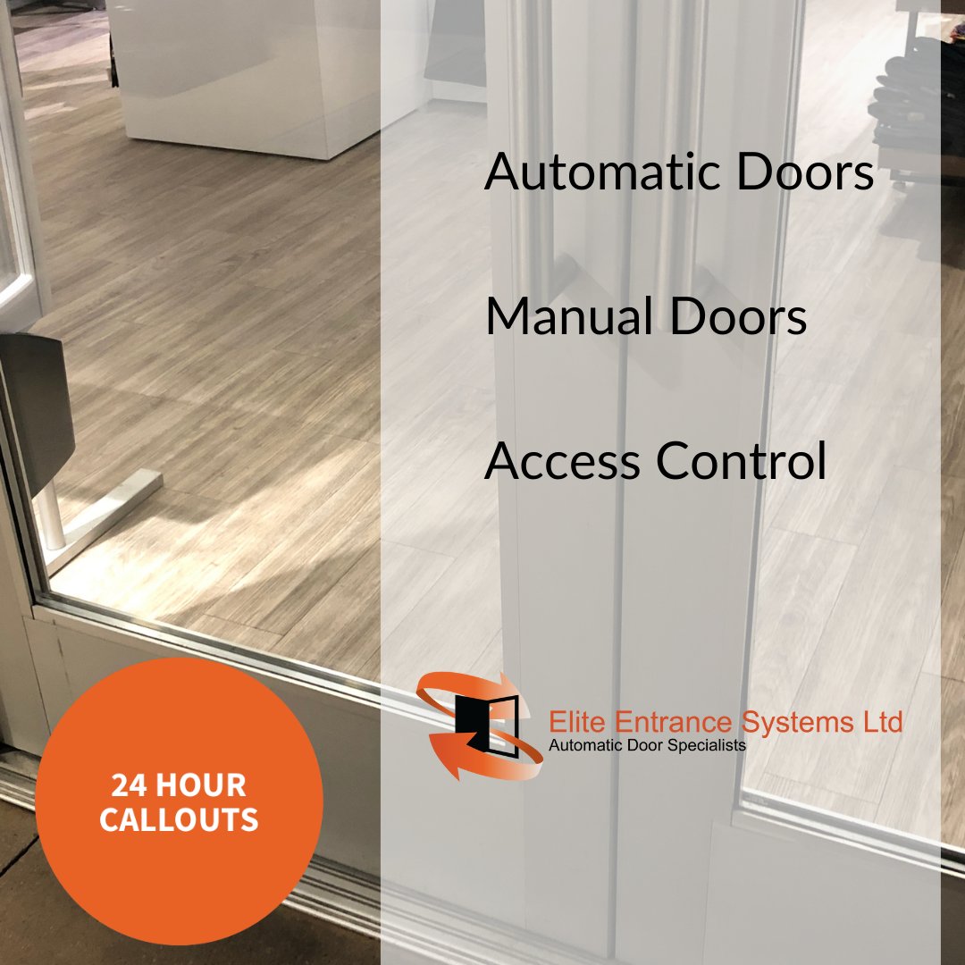 Everything you need for the installation and repair of your business entrance system, plus 24 hour callouts!
Find out more here >> eliteentrancesystems.co.uk