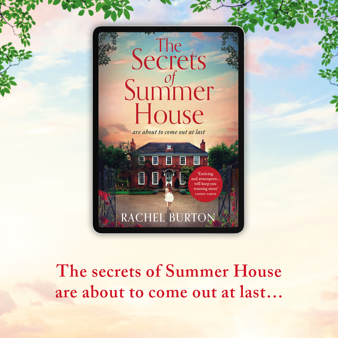 AriaFiction's tweet photo. The secrets of Summer House are about to come out at last...

#TheSecretsOfSummerHouse by @RachelBWriter 🏡

Get your copy of this emotional &amp; atmospheric read about family secrets and loyalty: https://t.co/gCmEwnzbv8 https://t.co/kJHNd5qXL1