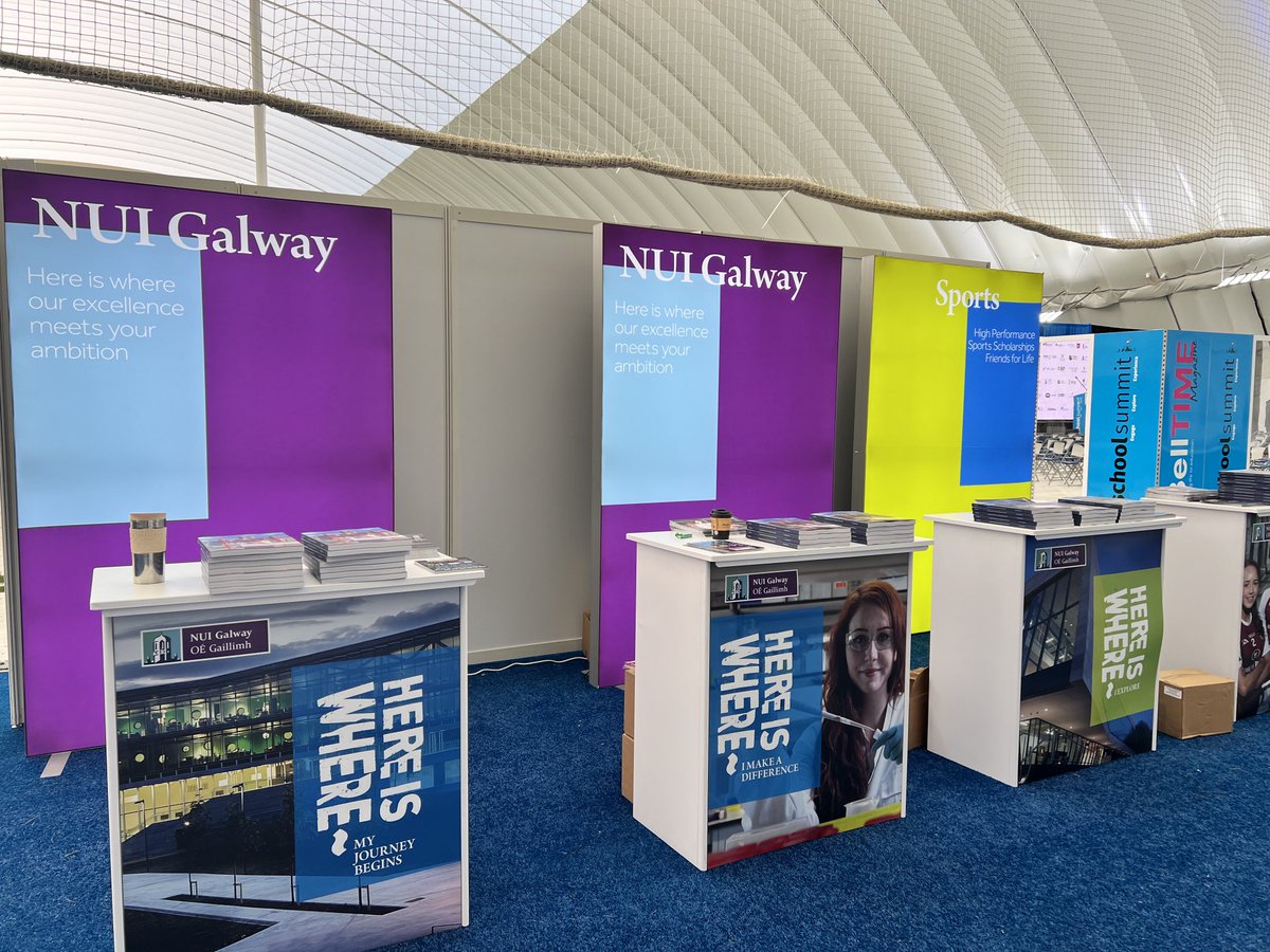 Looking forward to meeting lots of students ⁦<a href="/schoolsummitRoi/">School Summit ROI</a>⁩ ⁦<a href="/ConnachtGAA/">Connacht GAA</a>⁩ ⁦@nuigalway⁩ airdome. Drop by and say hello!!