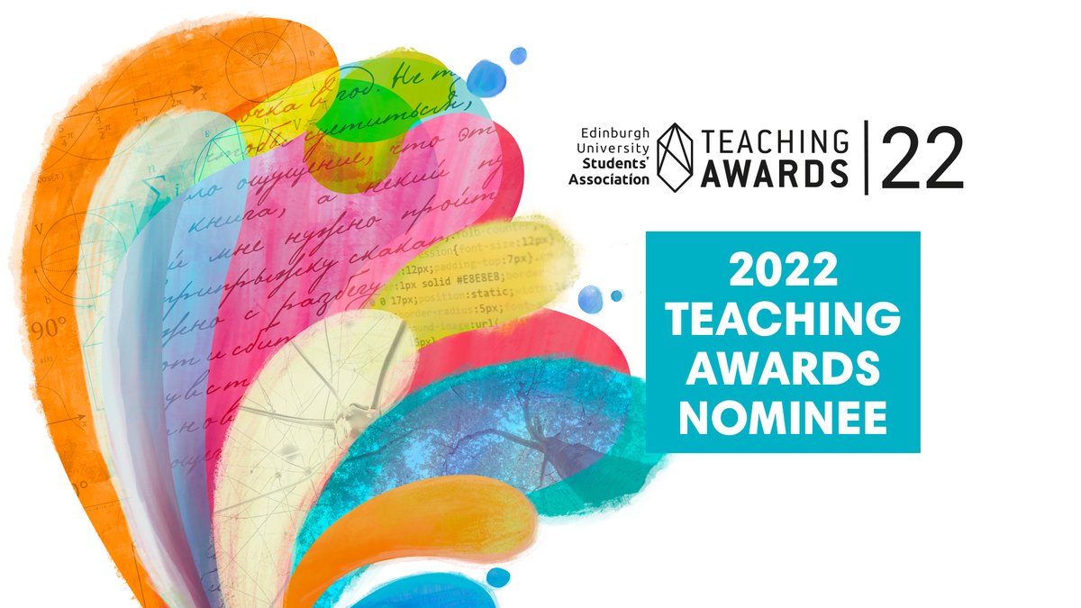 Thank you @EdUniStudents for nominating me for the Teaching Awards 2022!!

#CelebratingTogether @uoebusiness