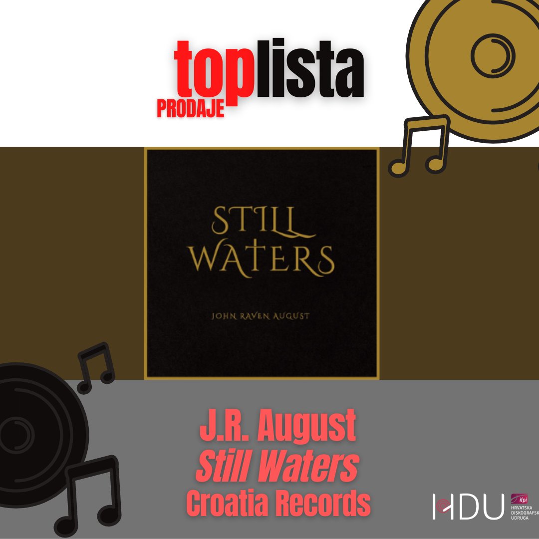 Urban&amp;4 s albumom Lipanj, srpanj, kolovoz (<a href="/CroatiaRecords/">Croatia Records</a>) i dalje drži prvo mjesto Top liste prodaje, a na visoko drugo mjesto na listi ušao je <a href="/JRAugust1/">J.R. August</a> s novim albumom Still Waters (<a href="/CroatiaRecords/">Croatia Records</a>) 
Cijela lista domaće i strane prodaje: top-lista.hr/www/?p=63635