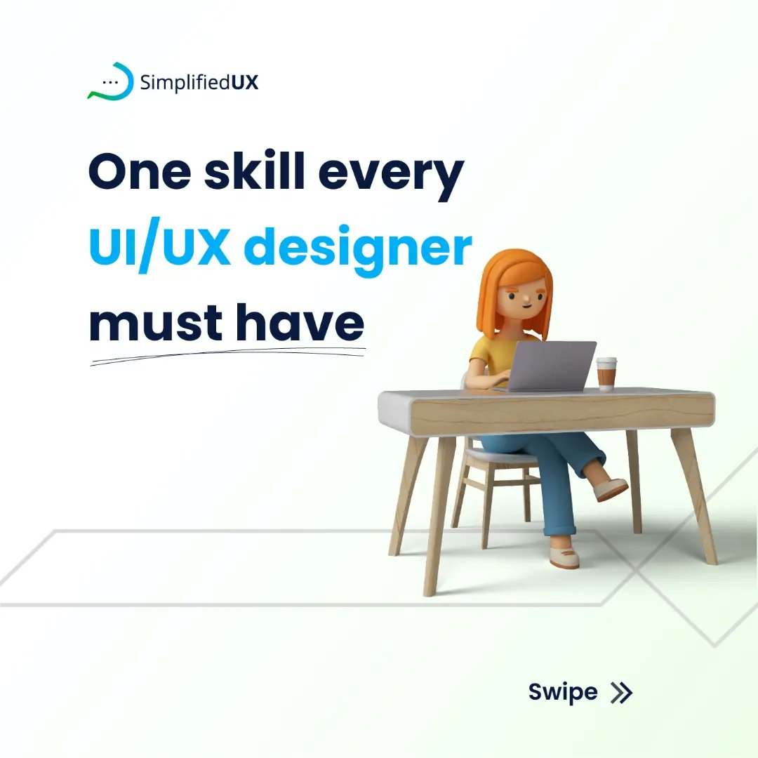 _simplifiedux's tweet image. What is that one skill every designer must have?🤔

#simplifiedux #uiuxdesign #designinspiration
