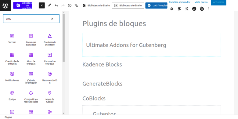 YoRaulGonzalez's tweet photo. Ultimate Addons for Gutenberg, es para mí el mejor plugin de bloques para WordPress.

Sólo carga el CSS y JavaScript de los bloques que se usan.

Y tiene más de 30 bloques, lo que lo hace muy completo.

Lo recomiendo. https://t.co/gwPDQbwDdD