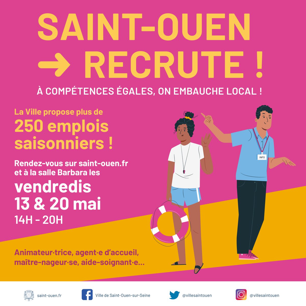 Ville de Saint-Ouen-sur-Seine tweet media