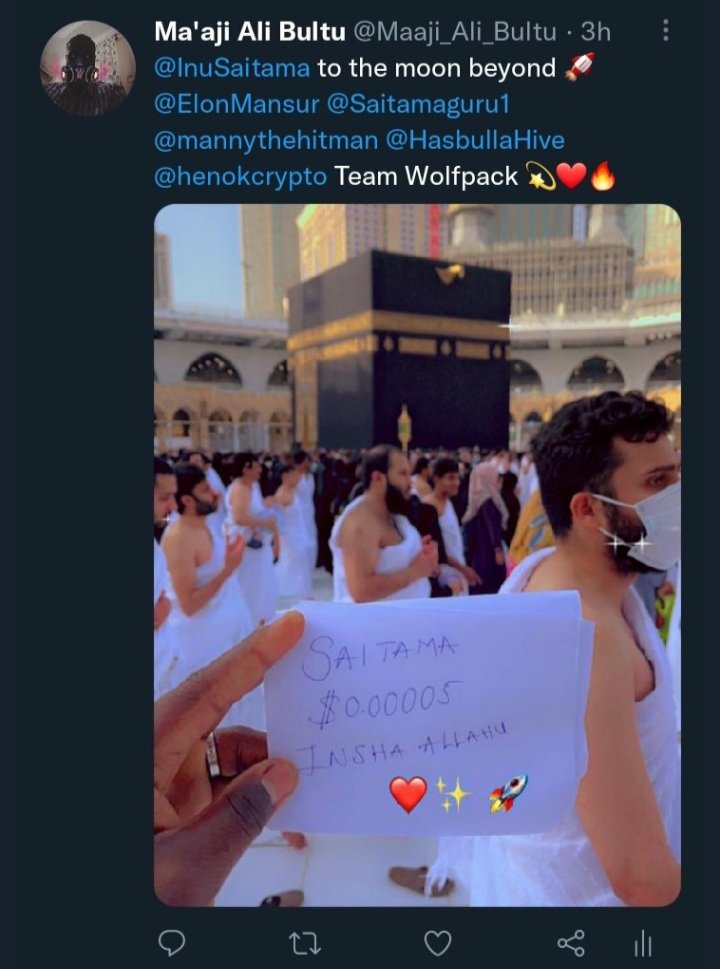 InshaAllah
#SaitaRealty #SaitamaWolfPack #SaitamaInu #SaitamaWolfPack‌ #SaitamaLLC