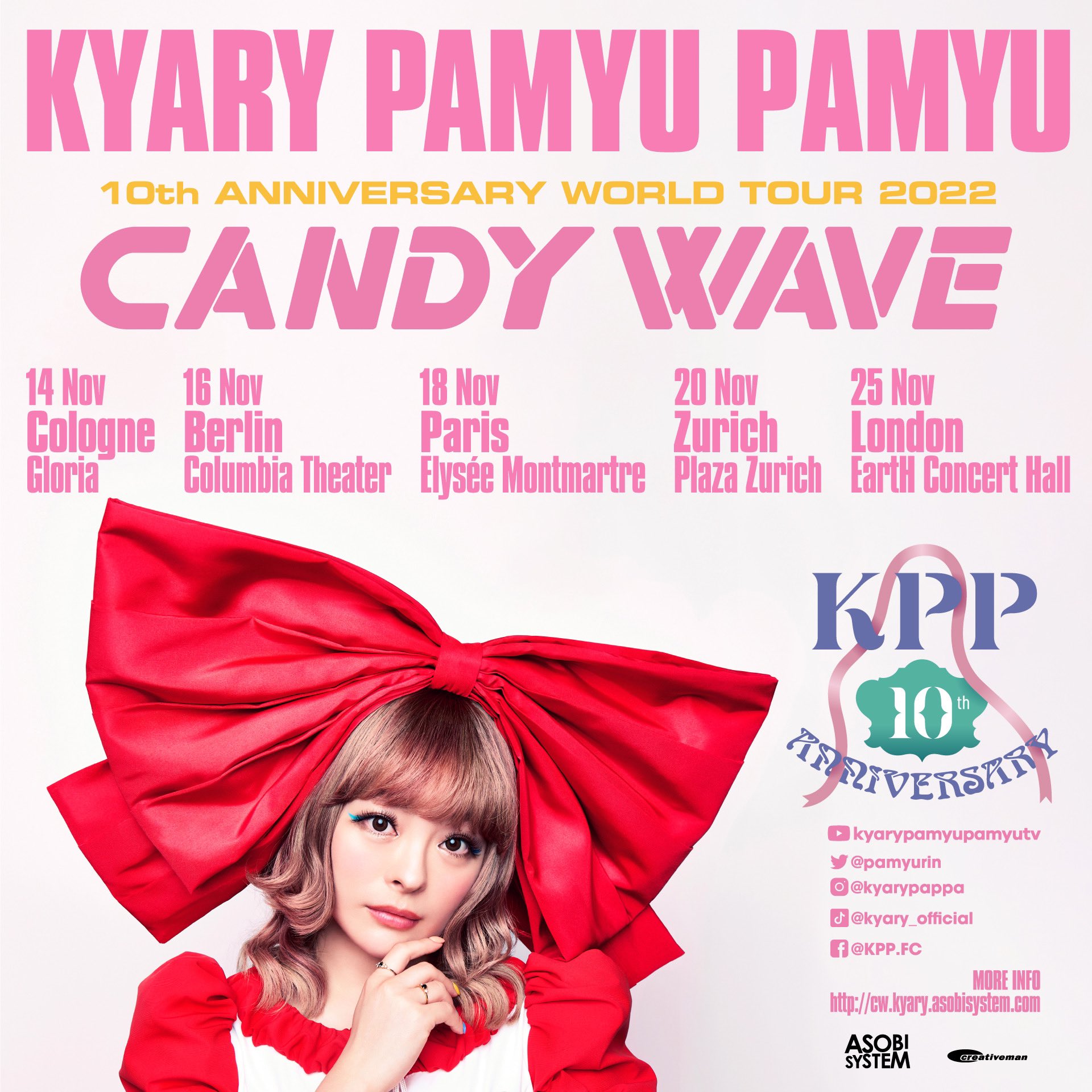 きゃりーぱみゅぱみゅ Pamyurin Twitter