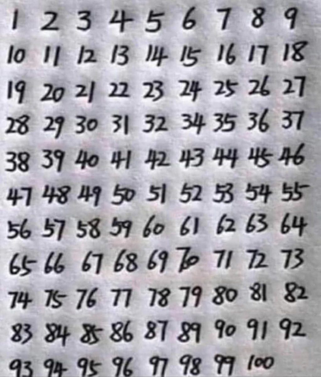 UncleYakub's tweet photo. Which number is missing? https://t.co/zoWuNU7m1h