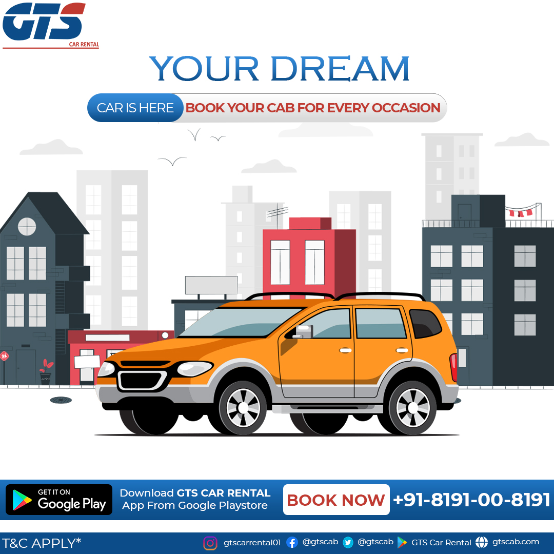 || Book the ride which you like! ||
 
👉Your favorite car on your finger points!
 
🚖Book a cab now from #GTSCarRental at very reasonable prices.

☎️Call for booking: 8191-00-8191
 
🌐Visit - gtscab.com
.
.
#garhwaltaxiservice #gtscab #localcabservice #taxiservice