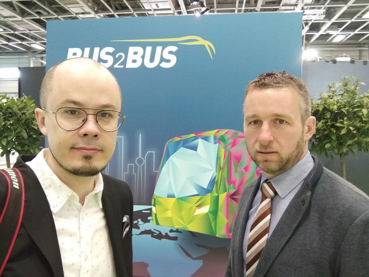 Good morning #Berlin and #Bus2bus fair! We're present at Hall 21, Start-up area, come and say hi and have an all-weather automated driving discussions!

<a href="/BUS_2_BUS/">BUS2BUS</a>