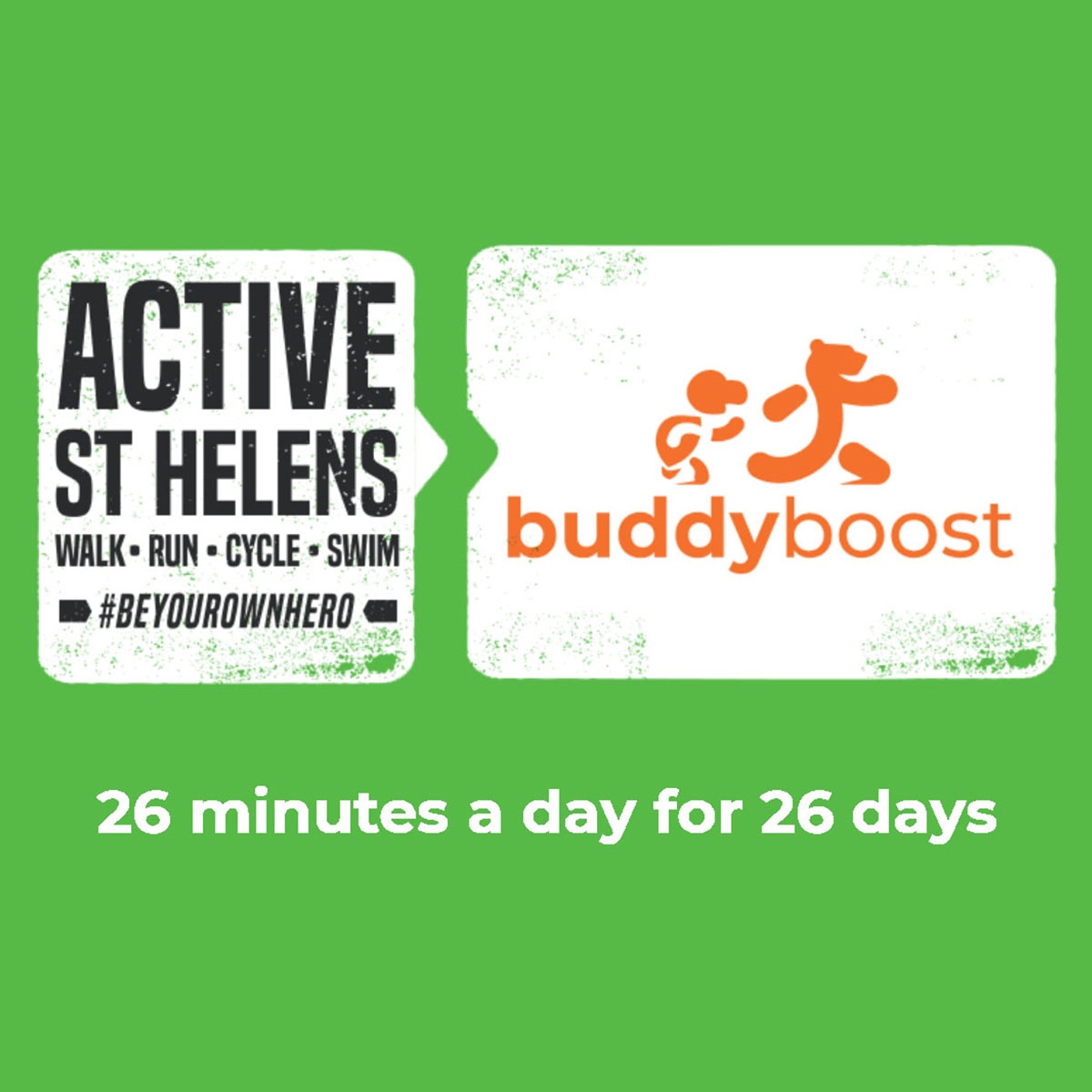 HWStHelens's tweet photo. The Healthwatch team will be joining our @HSHVCA colleagues in this May's #BuddyBoost challenge. Why don't you join in?
@ActiveStHelens https://t.co/SoSDZ0Rrnv