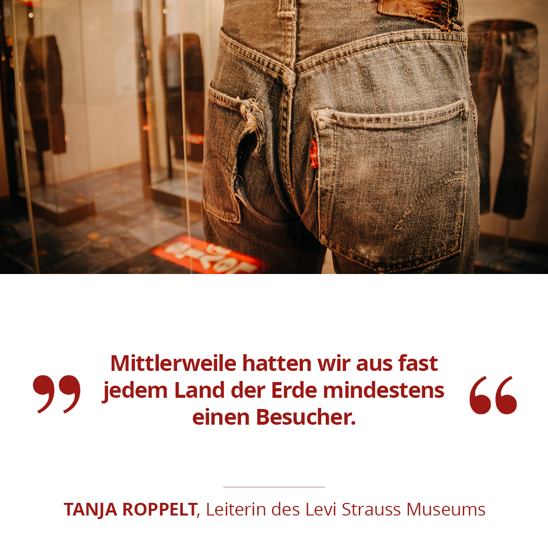 #Beeindruckend oder? 😳

Tanja Roppelt ist Leiterin des <a href="/LeviMuseum/">Levi Strauss Museum</a> in #Buttenheim und hat einiges über die bekannteste #Jeans zu erzählen. 👖

Ihre Anekdoten und alles rundum die #LeviStrauss Jeans findet ihr hier: frankensein.de/levi-strauss/! 👀