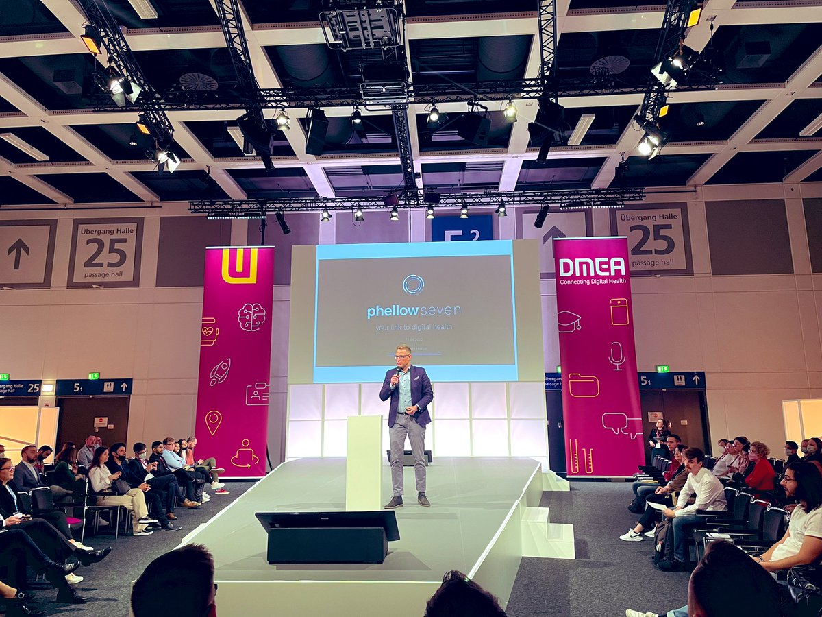 phellow seven (@phellowseven) on Twitter photo Pitch der <a href="/phellowseven/">phellow seven</a> heute auf der Stage B! #dmea22 Möchten Sie mehr wissen oder ein Look & Feel erhalten? Kommen Sie gerne zur Startup Focus-Stage oder schließen Sie sich dem DiGA & Mobile Health Rundgang um 13:40 an 👋🏻 Pitch der <a href="/phellowseven/">phellow seven</a> heute auf der Stage B! #dmea22 Möchten Sie mehr wissen oder ein Look & Feel erhalten? Kommen Sie gerne zur Startup Focus-Stage oder schließen Sie sich dem DiGA & Mobile Health Rundgang um 13:40 an 👋🏻