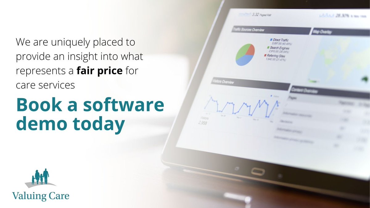 Valuing Care has built a range of unique software tools based on our models and templates that enable commissioners to better control &amp; understand the care market.

Read about our software: valuingcare.co.uk/our-software/

Email us at enquiries@valuingcare.co.uk for a demo with our team