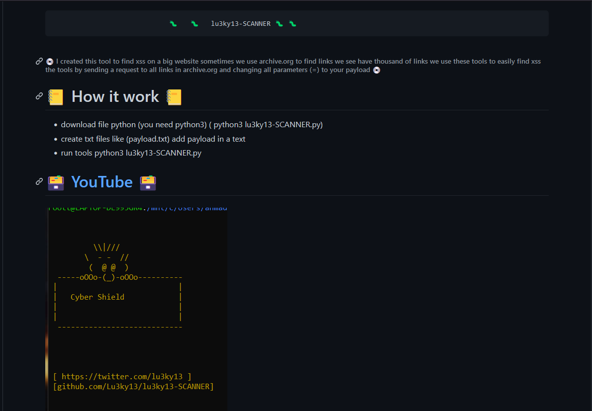 lu3ky13's tweet photo. XSS finder working with https://t.co/4NmvIlXMIC to find links and parameters injectable to xss to many #bughunter need this tool

https://t.co/A5vLxIaNrc

#TogetherWeHitHarder  #bugbounty #bugbountytips #RCE #AppSec  #hackerone  #bugbountytips  #security #bugcrowd  #security https://t.co/2srLXEkgmY