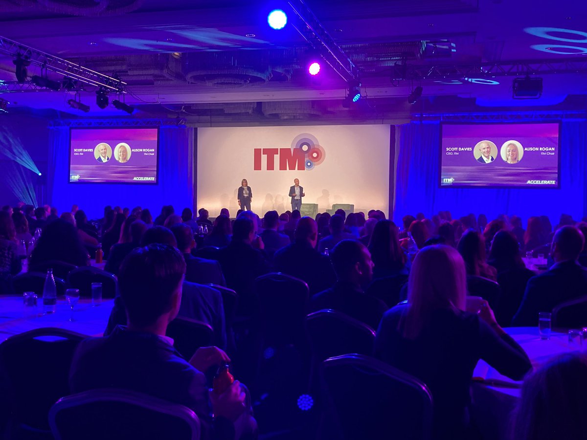 Underway: the first in-person <a href="/ITMtweets/">ITM</a> conference since 2019 is underway in Birmingham today. “This a year of recovery” says Alison Rogan, chair of the board of directors and global head of travel and expense at Barclays #travelmanagement #itm2022
