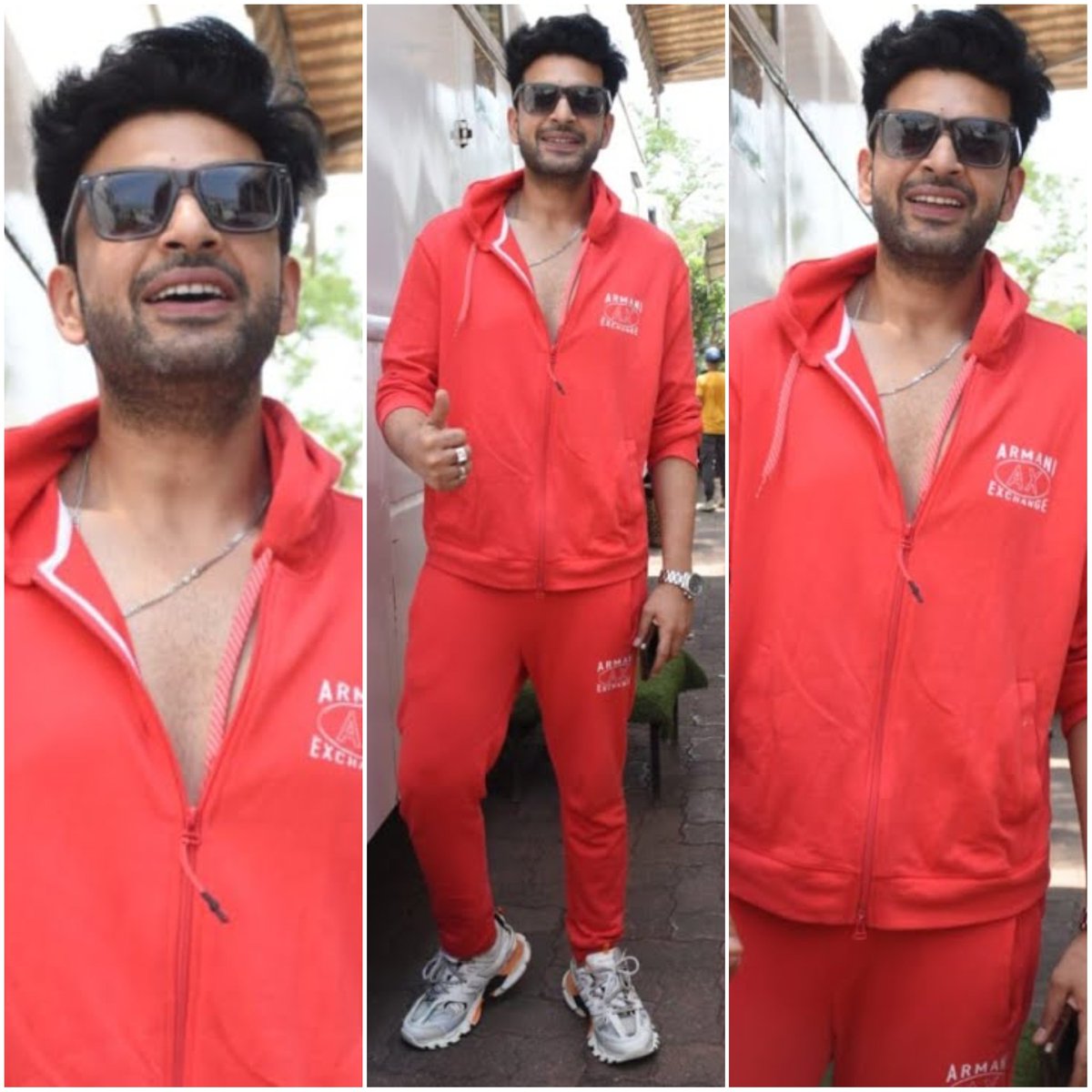 BollyTellyBuzz's tweet photo. Spotted 📸: Handsome hunk #KaranKundrra was snapped arriving on the sets of '#DanceDeewaneJuniors' in Filmcity, Goregaon today https://t.co/dX88YqAA8f