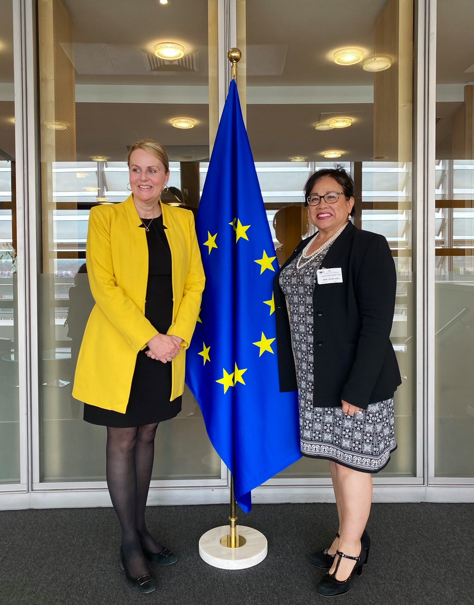 Pleasure to have met and exchanged w @ivonnehiguero  on preparations for upcoming #CITES COP .

🇪🇺 is a strong & commited partner. Revision of our own EU Wildlife AP is in the making.

#NewDealForNature
#InvestInOurPlanet 
#biodiversity #wildlifeWednesday