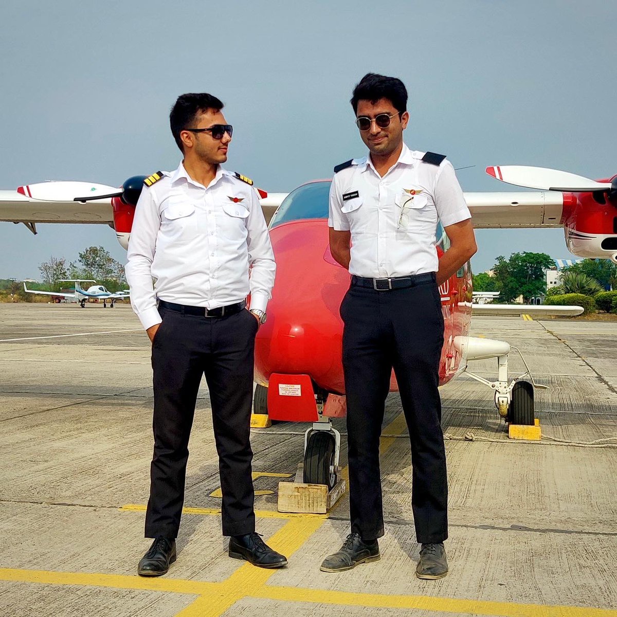 RedBirdAviation's tweet photo. Congratulations to our cadet Arpit Yadav, who got his Wings , passing his solo checks!
Redbird is proud of you!
#RedbirdAviation #LargestFTO #PilotTraining #Baramati https://t.co/HIZPUtk3zT