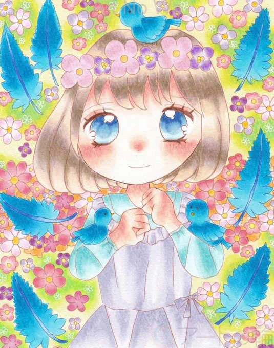 青い鳥のtwitterイラスト検索結果 古い順