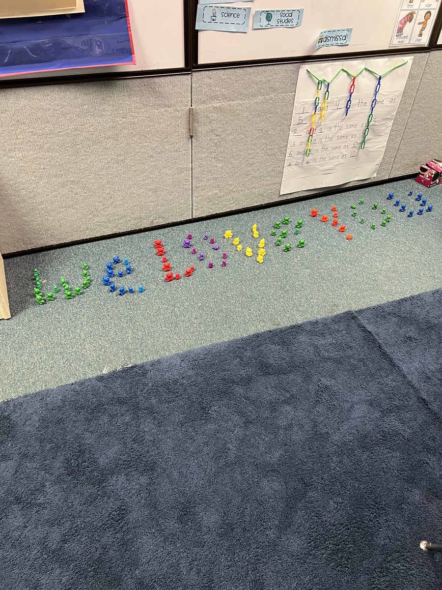 You know you are doing something right when you return from a morning CLT and your class has a message waiting for you!🥰 ⁦<a href="/DogwoodFairfax/">DogwoodES FairfaxVA</a>⁩