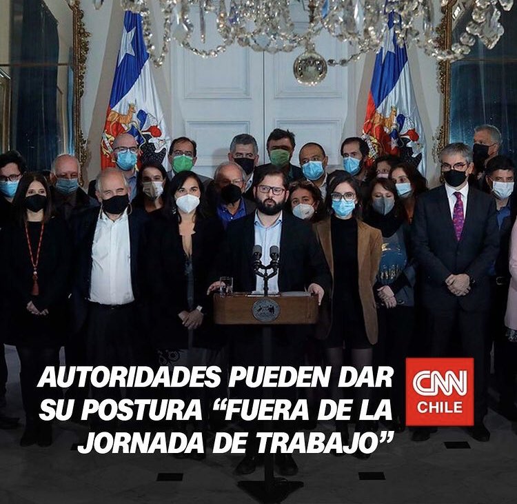 Señor Presidente <a href="/gabrielboric/">Gabriel Boric Font</a> le cuento por si no lo sabe, al ser parte como autoridad de un gobierno, este funcionario no puede entregar su postura en ningún proceso eleccionario, por la simple razón que se convierte en garante del proceso OJO <a href="/TVN/">TVN</a> <a href="/T13/">T13</a> <a href="/meganoticiascl/">Meganoticias</a>