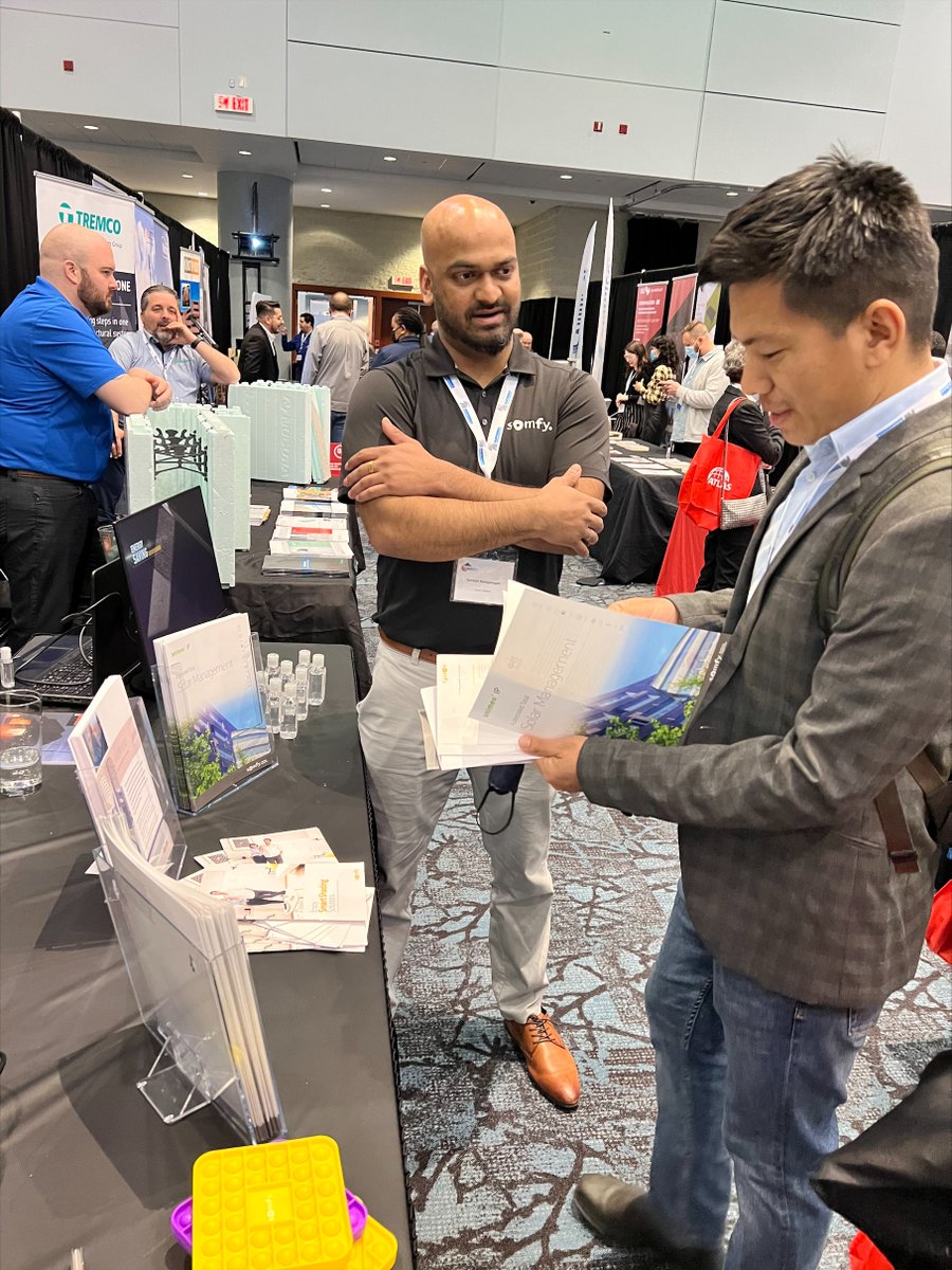 SomfyUS's tweet image. We had a great time at @CSCToronto&apos;s Building Expo yesterday - good to see everyone who came out. 
#csctoronto #somfy #buildingexpo