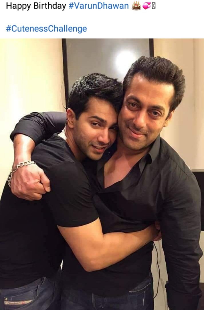 Happy birthday Varun Dhawan 