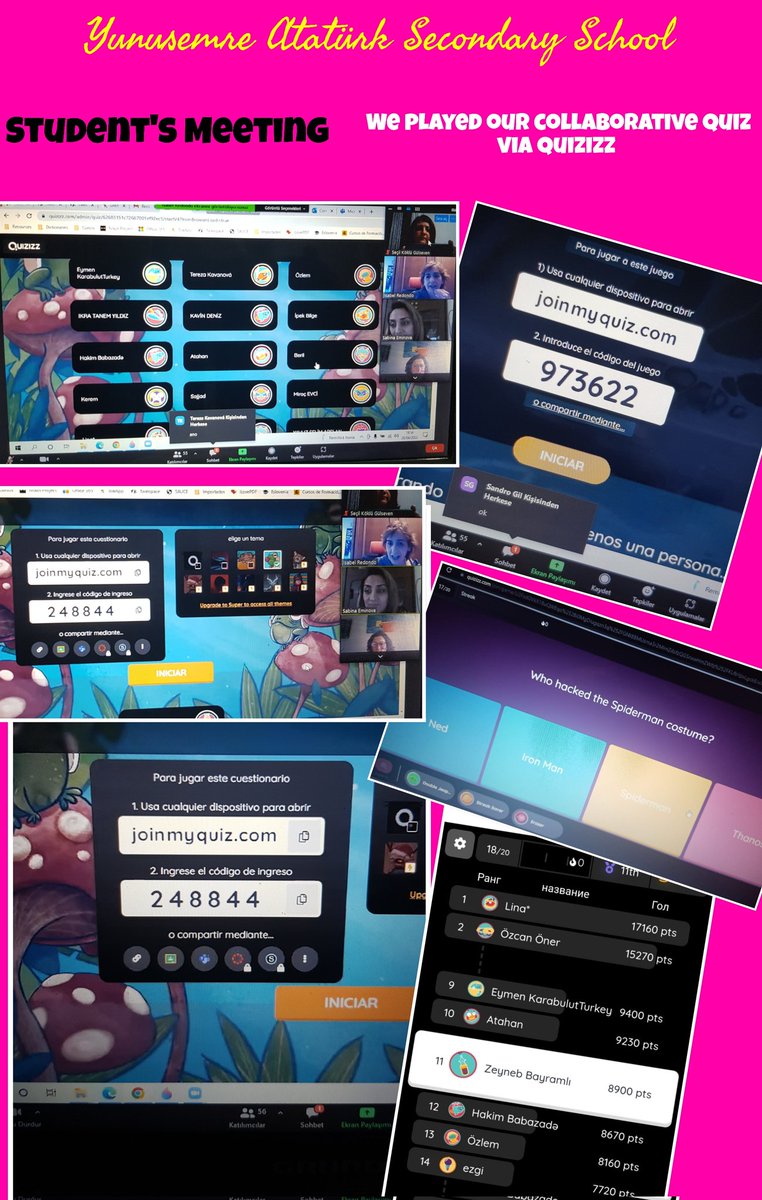 BFF- Best Friends Forever eTwinning Projemizin son öğrenci toplantısı çok eğlenceli geçti.🧿 <a href="/Gulfidan_Aydn/">Gülfidan Aydın</a> <a href="/tretwinning/">eTwinning Türkiye</a> <a href="/ManisaTwinning/">eTwinningManisa</a>