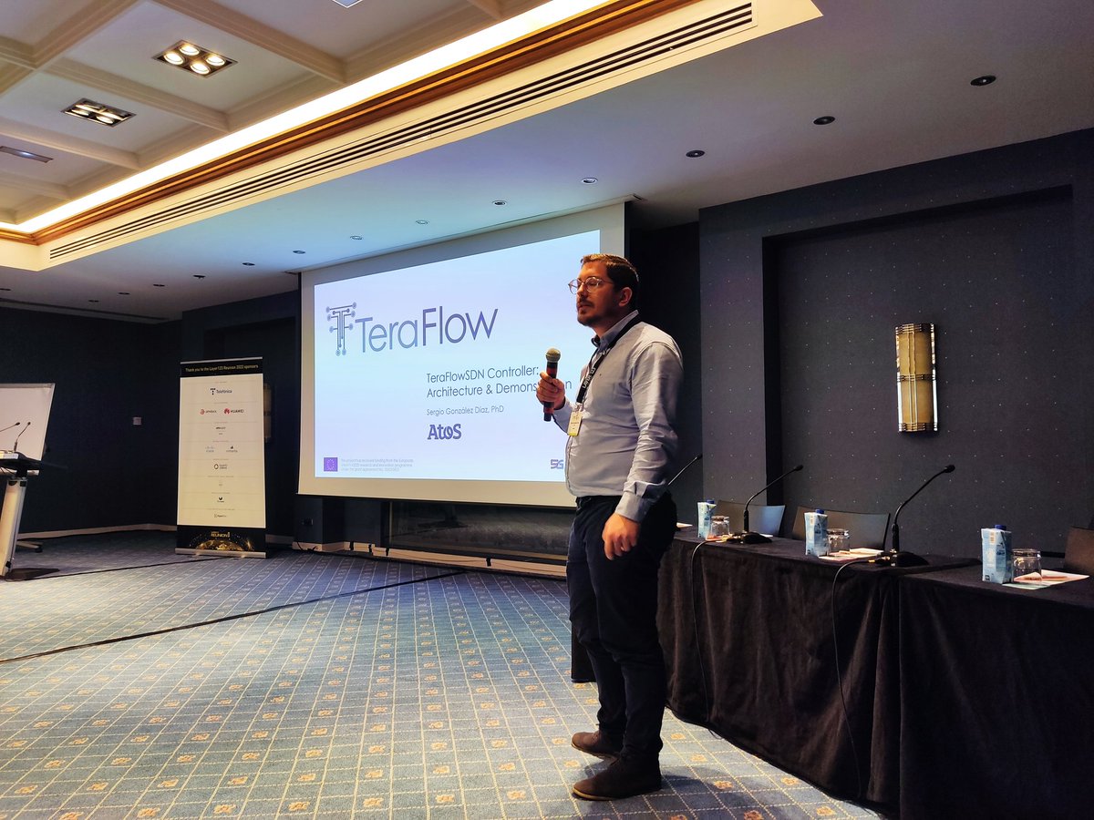 Ricard Vilalta (@rvilalta) on Twitter photo <a href="/sgonzalezphd/">Sergio González, PhD</a> <a href="/AtosES/">Atos España</a> has been presenting a demo of <a href="/TeraFlow_h2020/">TeraFlow H2020</a> release 1. <a href="/sgonzalezphd/">Sergio González, PhD</a> <a href="/AtosES/">Atos España</a> has been presenting a demo of <a href="/TeraFlow_h2020/">TeraFlow H2020</a> release 1.