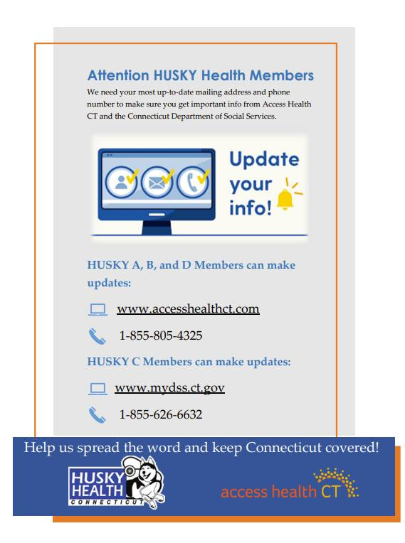 CaanhInc's tweet photo. Eventually some consumers will need to transition from coverage under the public health emergency to other coverage called #CoveredCT
To help check out the attached flyers share the information needed. https://t.co/K8oSFNYOUs