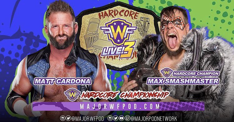 whackcoffee's tweet photo. Do @billy and the @nwa fear @MaxSmashmaster too much to let @TheMattCardona put the Worlds Championship up against his #FWF Hardcore title?

It’s true he’d be the most fearsome #NWA Champ since at least @danbeastsevern! #AlwayzReady for #AlwaysDeadly https://t.co/eTpuJK2gwK
