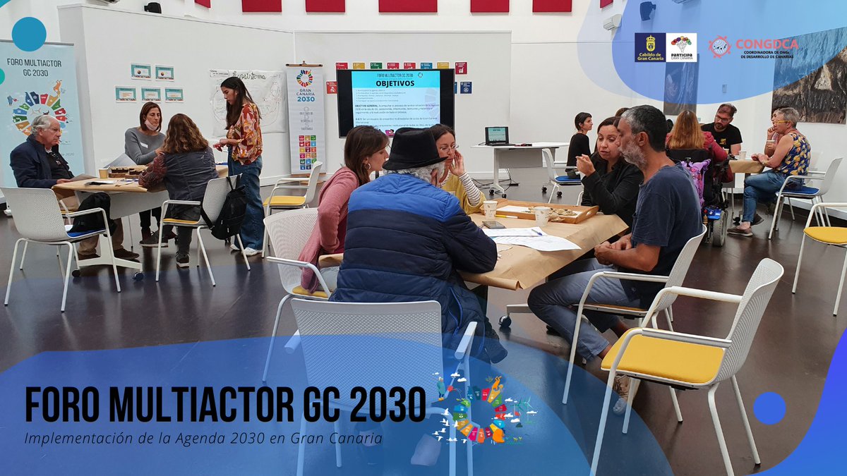CONGDCA's tweet photo. 🌱🌍Ayer tuvimos la última sesión participativa de trabajo del #FOROGC2030, un espacio que acompañará la localización y aplicacion de los #ODS en Gran Canaria. 

#AgendaCanaria2030
#Canarias2030 #ODSGC #ODSCanarias https://t.co/yODAhTUcjp