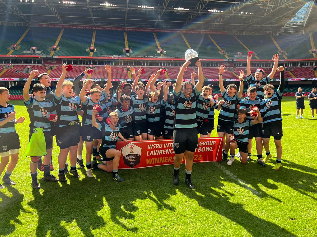 Cardiff As win the Dewar Bowl #💙🖤