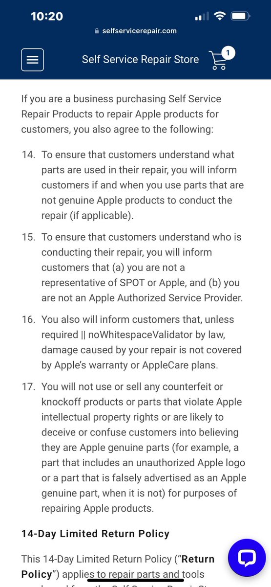 nProctor's tweet image. In case you were wondering if there are any sneaky clauses for shops wanting to use this program ...