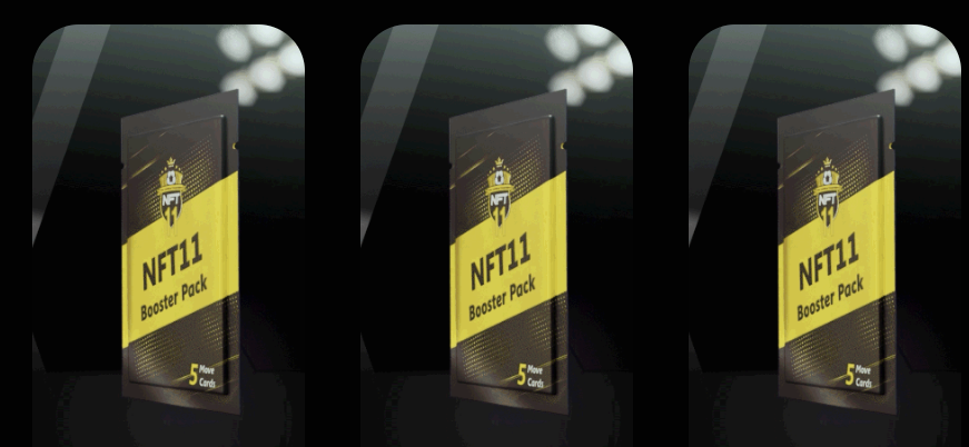 CompoundNinja's tweet photo. @NFT11_Official just released their #football  #NFTGame trailer.

I will give away 3 #NFT11 Legends and 3 #NFT11 booster packs from my collection for 3 lucky winners  if they:

- follow 
- retweet 

#NFTGiveaway #P2E #P2EGame https://t.co/X6PRtJAONF