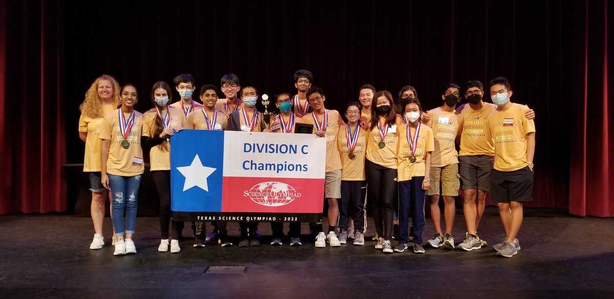 Julie Irving (@mrsirving_slhs) on Twitter photo Congratulations to the Seven Lakes Science Olympiad team...State Champs again!!! <a href="/SecScienceKISD/">Tina Hovance</a> <a href="/kfinnesand/">Kerri Finnesand</a> Congratulations to the Seven Lakes Science Olympiad team...State Champs again!!! <a href="/SecScienceKISD/">Tina Hovance</a> <a href="/kfinnesand/">Kerri Finnesand</a>