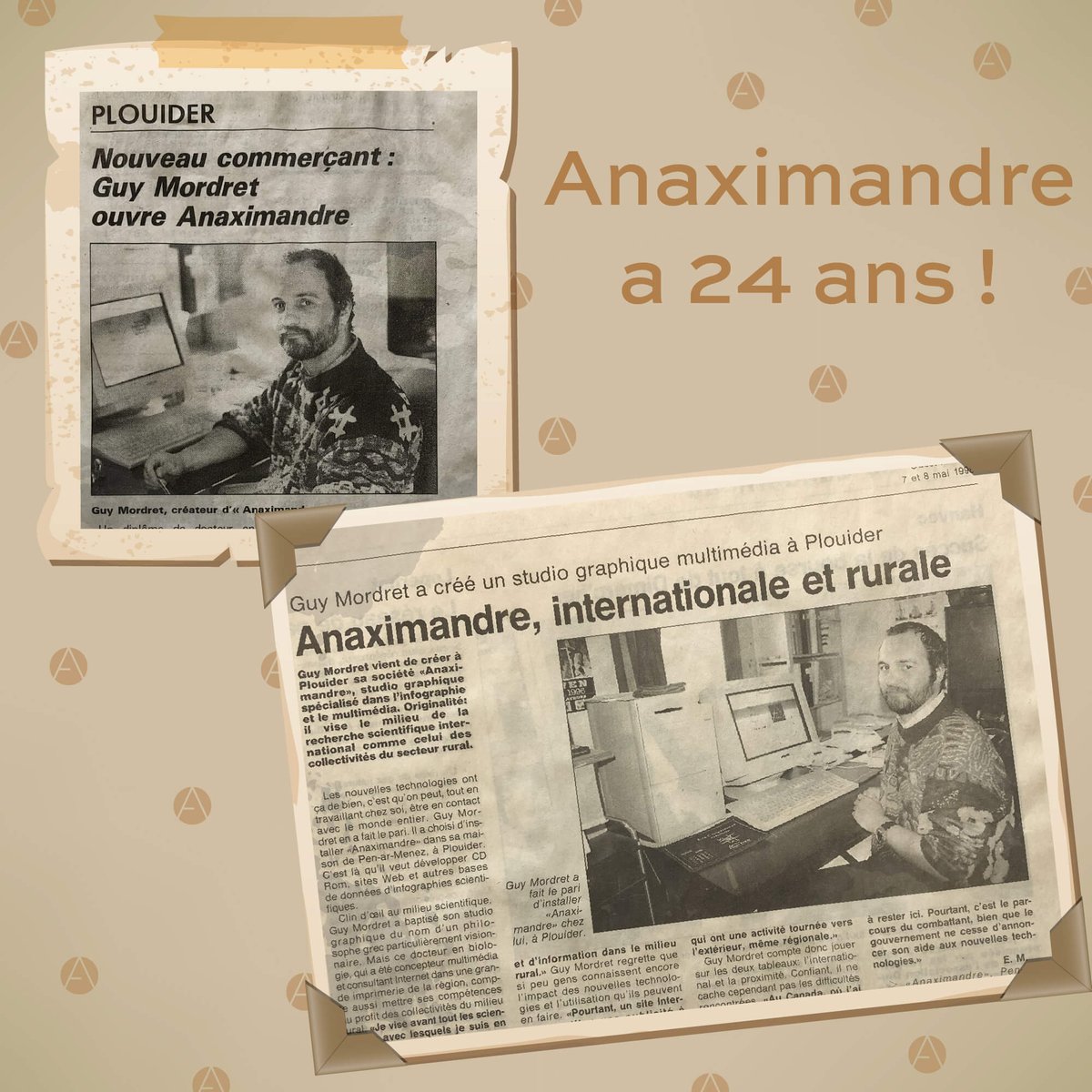 anaxi_numerique's tweet photo. Grand jour pour Anaximandre qui fête ses 24 ans aujourd’hui. 🎉🎂

#birthday #anniversaire #fête #anaximandre #application #adobe #developpement #logiciel #digital #agencedecom #web #wordpress #photoshop #graphisme #design #communication #site #internet https://t.co/K6Kkih0J7I