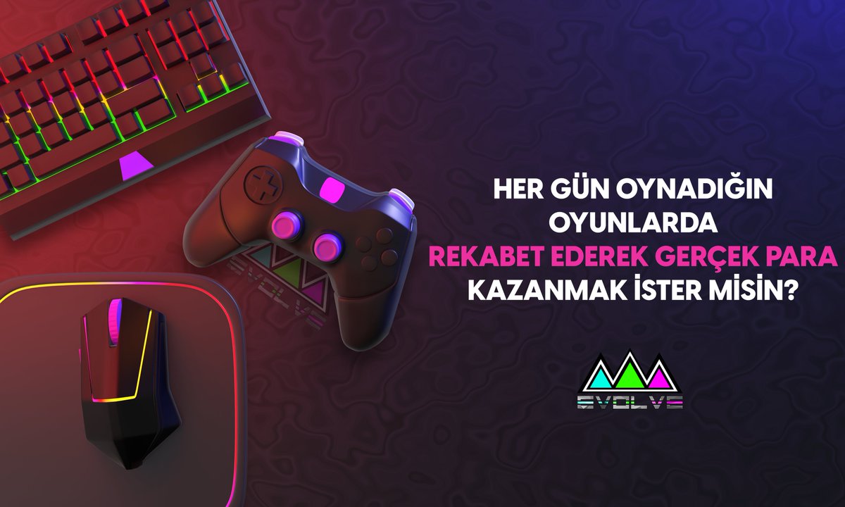 🎮 Evolve ile birlikte Popüler oyunlarda REKABET edip, gerçek para kazabilirsin!

Evolve Betaya Katıl ve Kazanma Şanısını Yakala!

#solanaNFTs #eth #btc #giveaway #Coin #Bitcoin #Ethereum